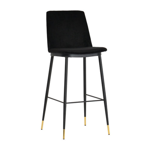 TOV Furniture Evora Velvet Counter Stool Set of 2