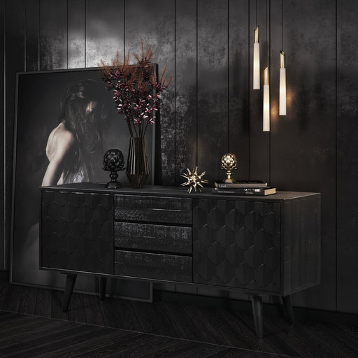 TOV Furniture Valentina Black Buffet