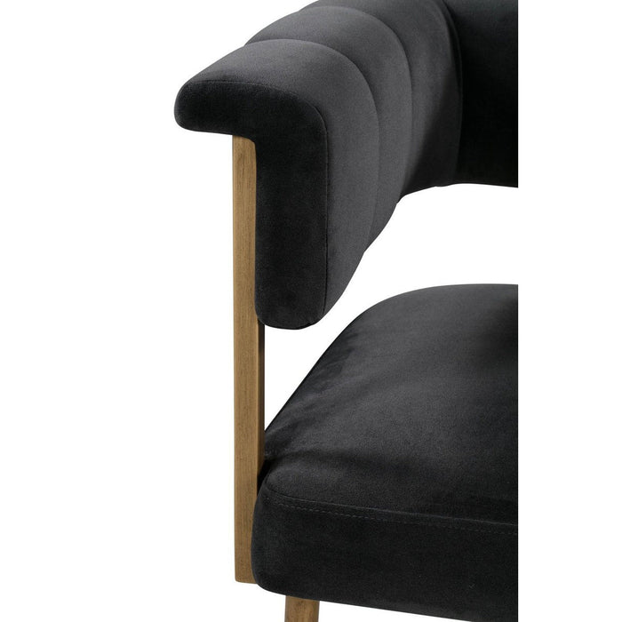 TOV Furniture Astrid Velvet Bar Stool