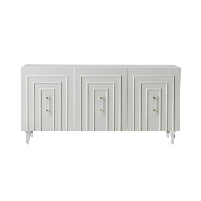 TOV Furniture Famke White Lacquer Buffet