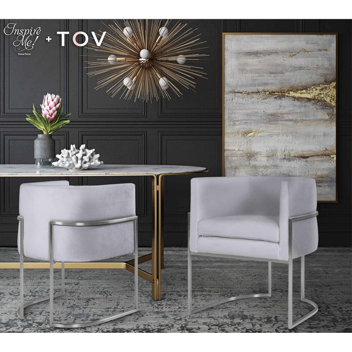 TOV Furniture Giselle Velvet Dining Chair