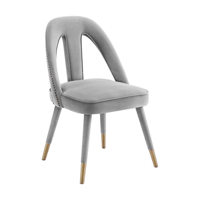 TOV Furniture Petra Velvet Side Chair