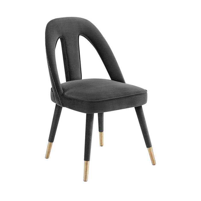 TOV Furniture Petra Velvet Side Chair