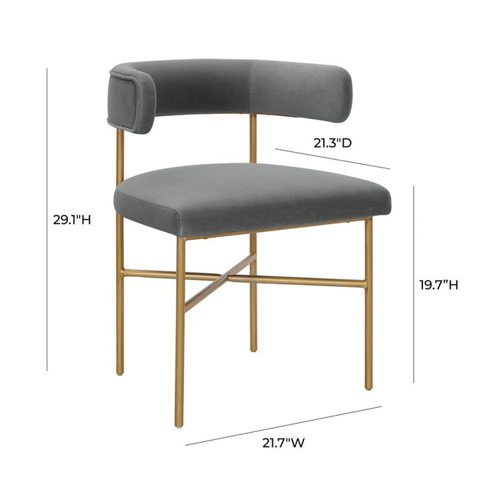 TOV Furniture Kim Performance Velvet Chair