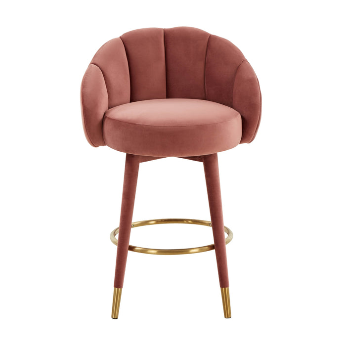 TOV Furniture Myla Swivel Counter Stool