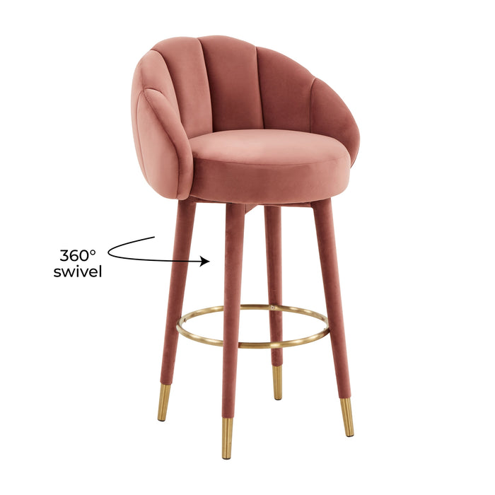 TOV Furniture Myla Swivel Bar Stool