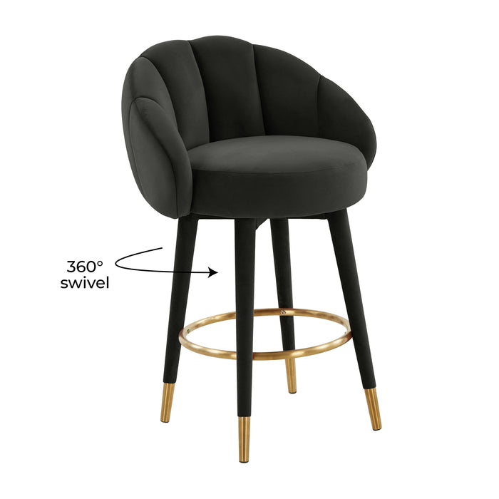 TOV Furniture Myla Swivel Counter Stool