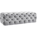 TOV Furniture Kaylee Jumbo Velvet Ottoman