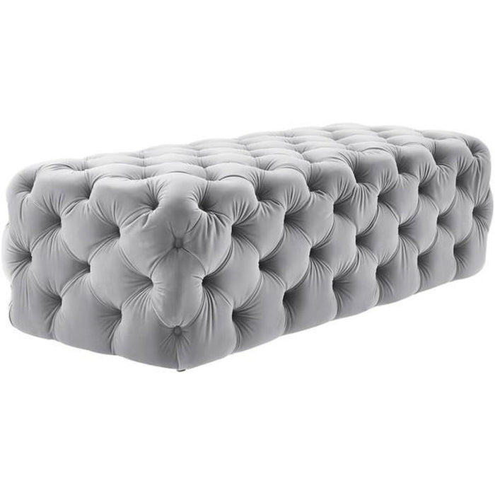 TOV Furniture Kaylee Jumbo Velvet Ottoman