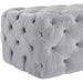 TOV Furniture Kaylee Jumbo Velvet Ottoman