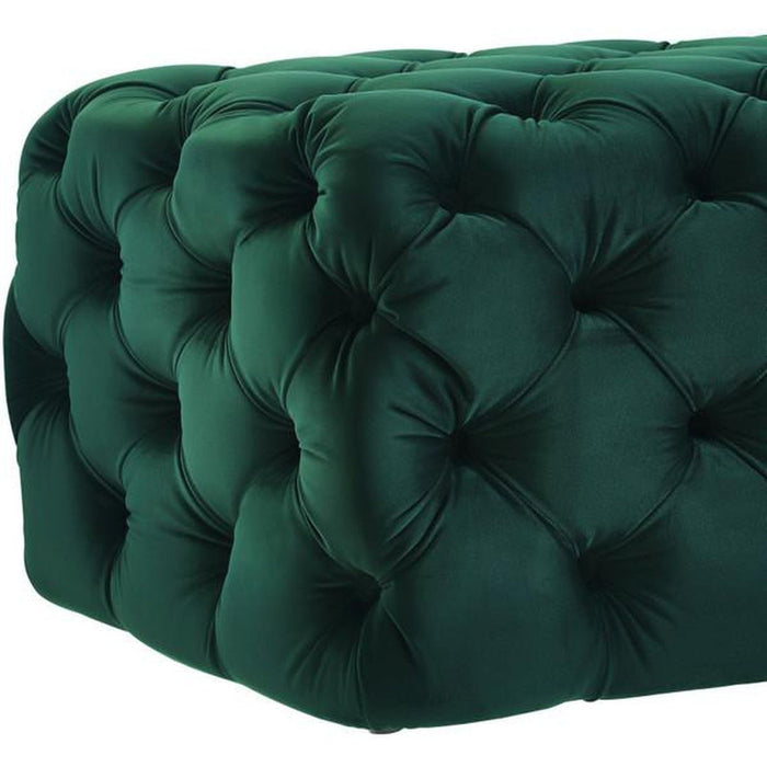 TOV Furniture Kaylee Jumbo Velvet Ottoman