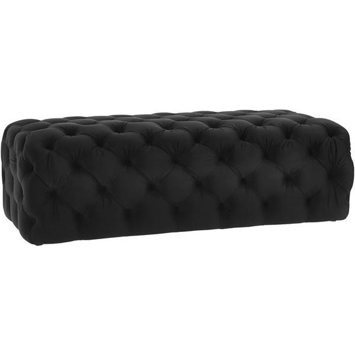 TOV Furniture Kaylee Jumbo Velvet Ottoman