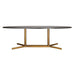 TOV Furniture Gemma Black Marble Coffee Table