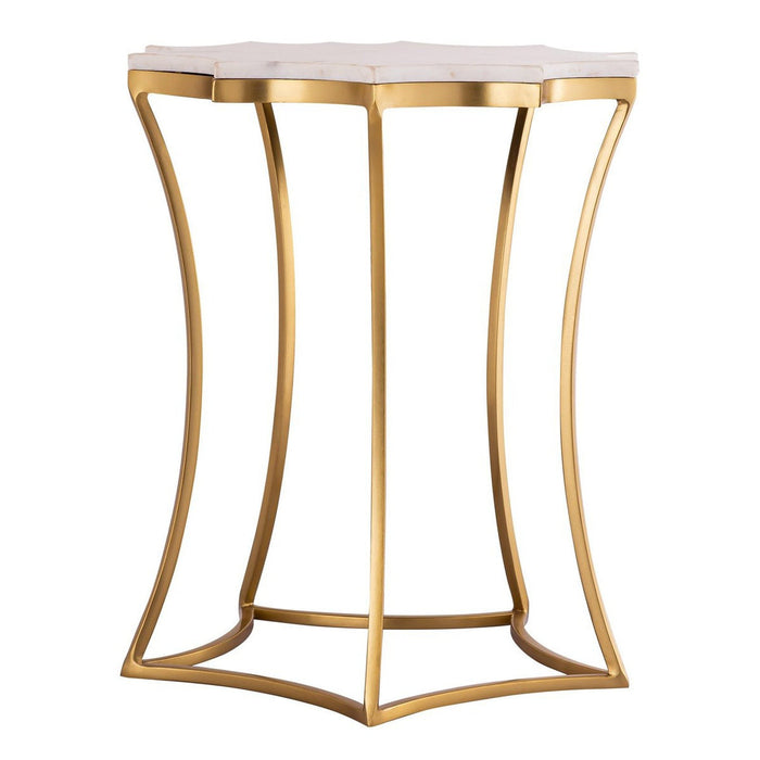 TOV Furniture Camilla Marble Side Table by Inspire Me! Home Decor