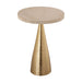 TOV Furniture Celeste Ribbed Side Table