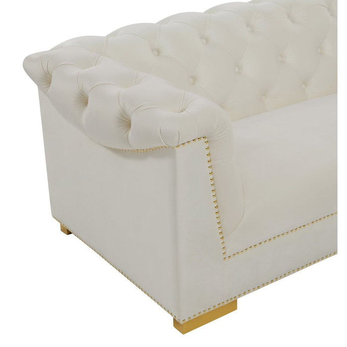 TOV Furniture Farah Velvet Sofa by Inspire Me! Home Decor