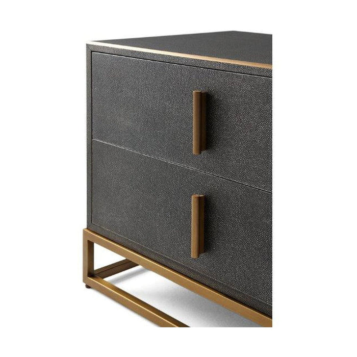 Theodore Alexander TA Studio Blain Nightstand Shagreen