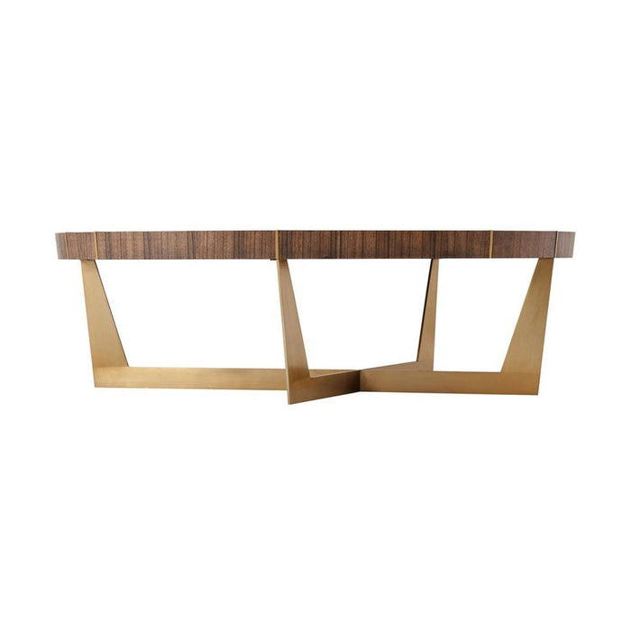 Theodore Alexander Calais Oval Cocktail Table