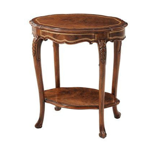 Theodore Alexander Oval Millard Accent Table