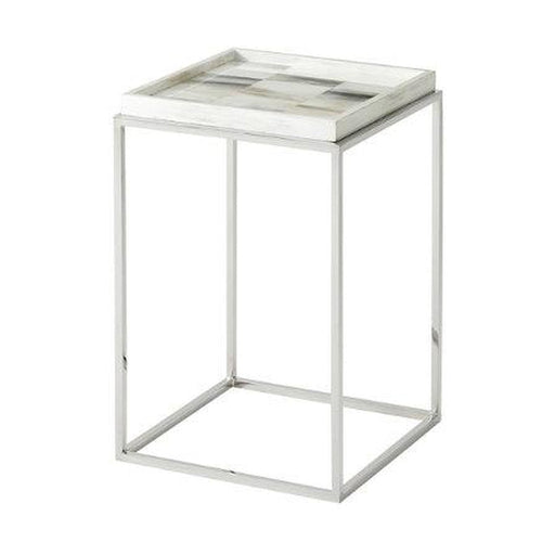 Theodore Alexander Quadrilaterals Square Accent Table