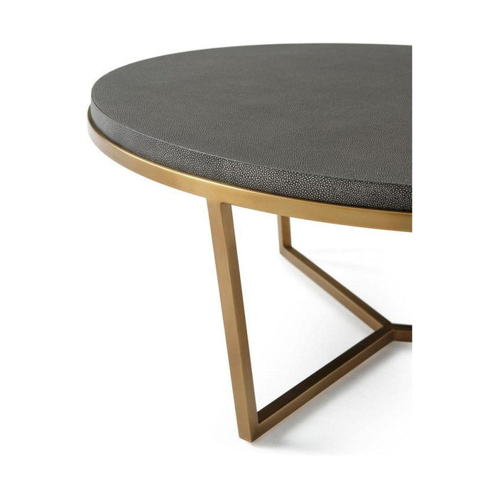 Theodore Alexander TA Studio Small Fisher Round Cocktail Table