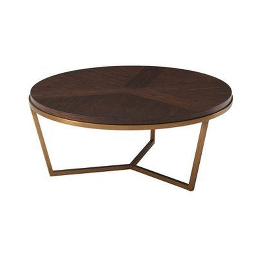 Theodore Alexander TA Studio Small Fisher Round Cocktail Table