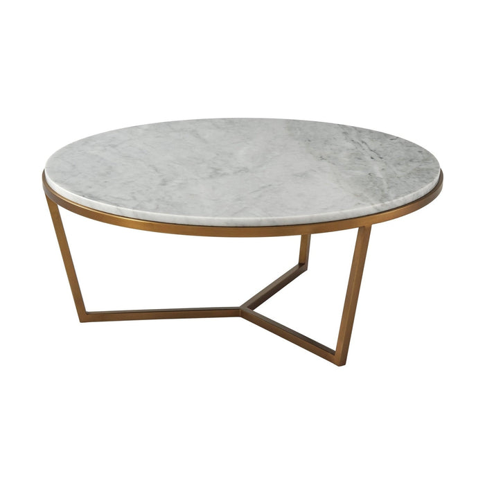 Theodore Alexander TA Studio Small Fisher Round Cocktail Table