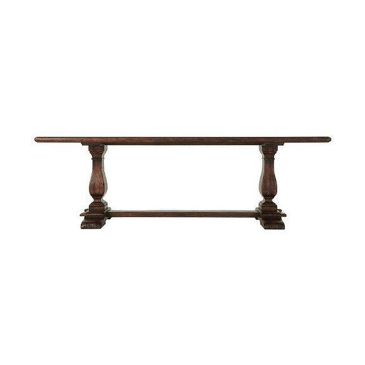 Theodore Alexander Victory Oak Refectory Dining Table