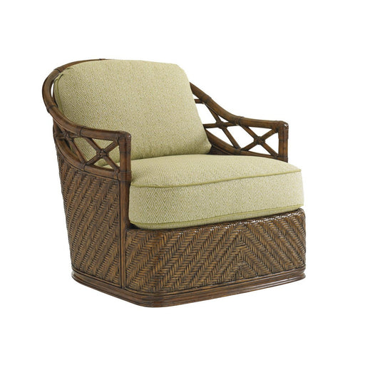 Tommy Bahama Home Bali Hai Diamond Cove Swivel Chair