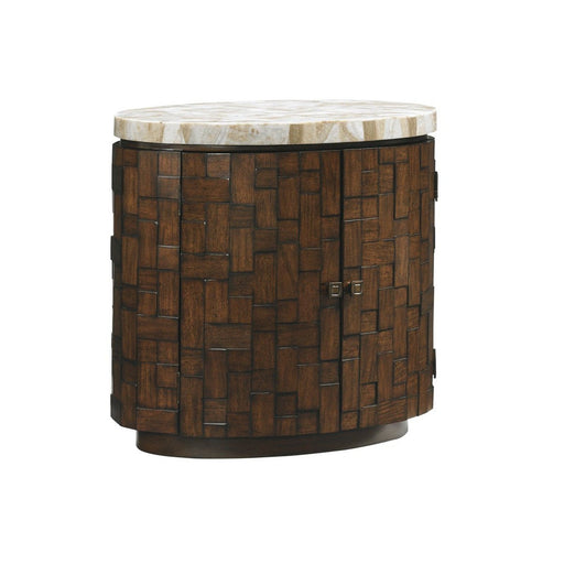 Tommy Bahama Home Island Fusion Banyan Oval Accent Table