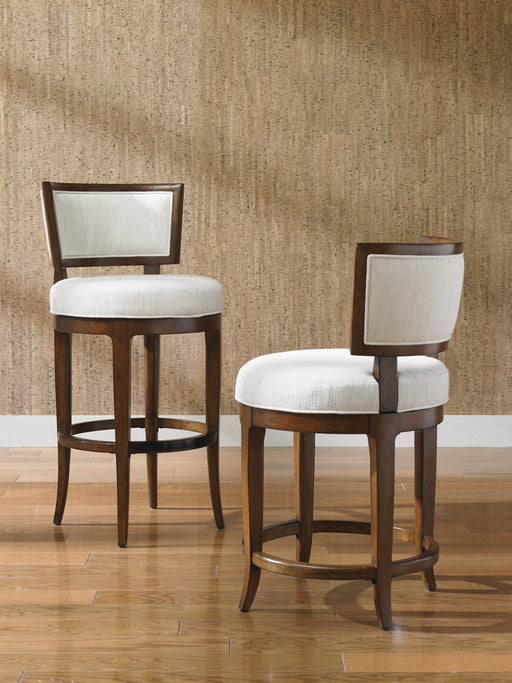 Tommy Bahama Home Island Fusion Macau Swivel Bar Stool As Shown