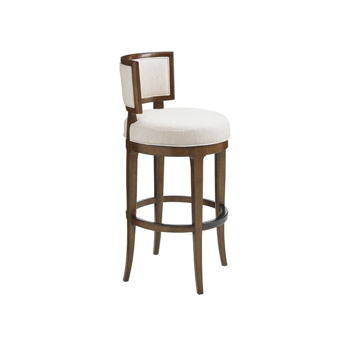 Tommy Bahama Home Island Fusion Macau Swivel Bar Stool As Shown