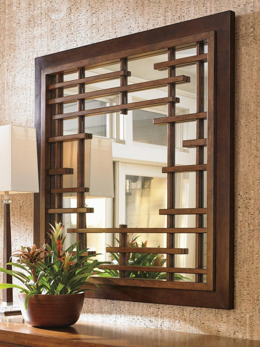 Tommy Bahama Home Island Fusion Mikasa Square Mirror