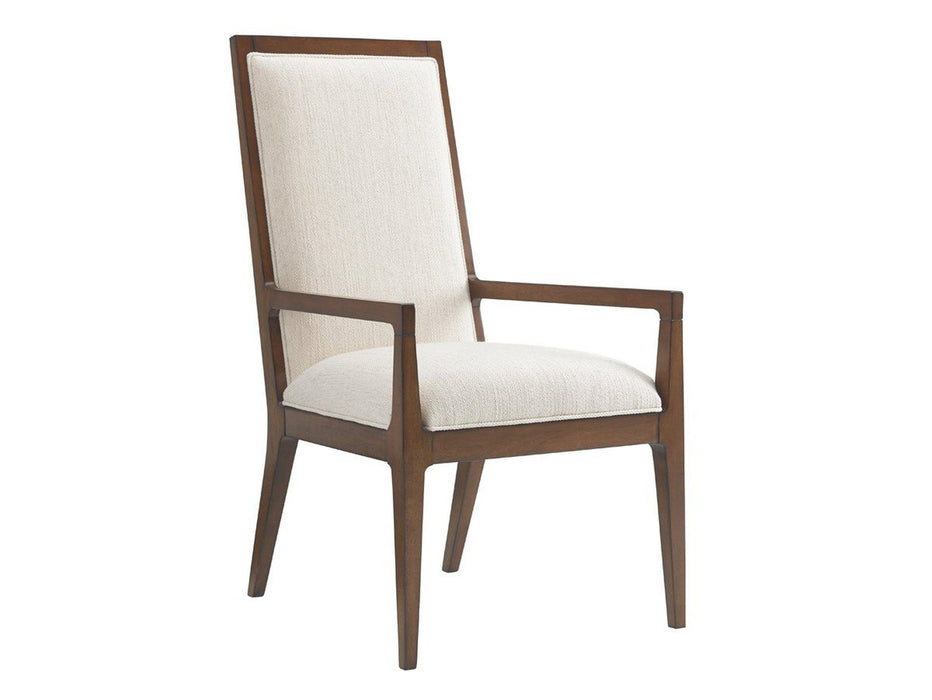 Tommy Bahama Home Island Fusion Natori Slat Back Arm Chair Customizable