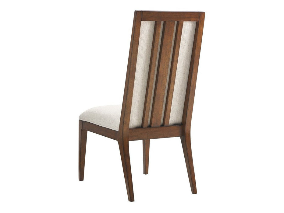 Tommy Bahama Home Island Fusion Natori Slat Back Side Chair As Shown