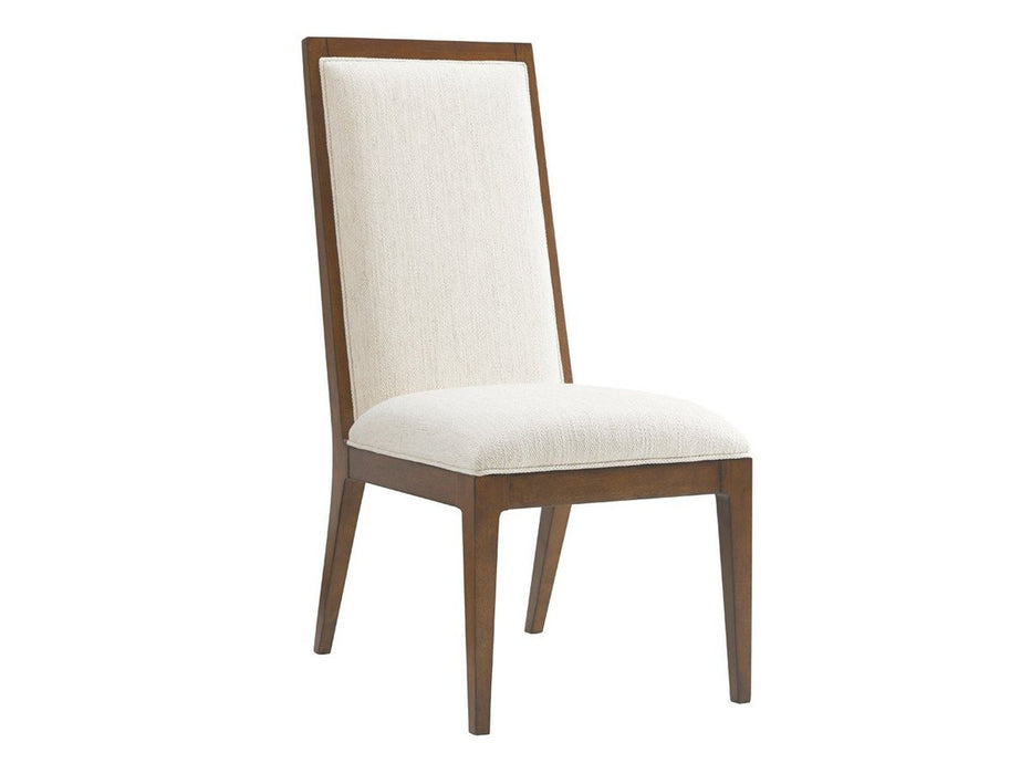 Tommy Bahama Home Island Fusion Natori Slat Back Side Chair Customizable