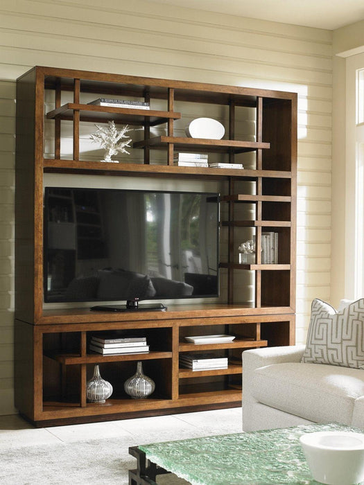 Tommy Bahama Home Island Fusion Taipei Media Bookcase