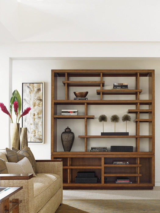 Tommy Bahama Home Island Fusion Taipei Media Bookcase