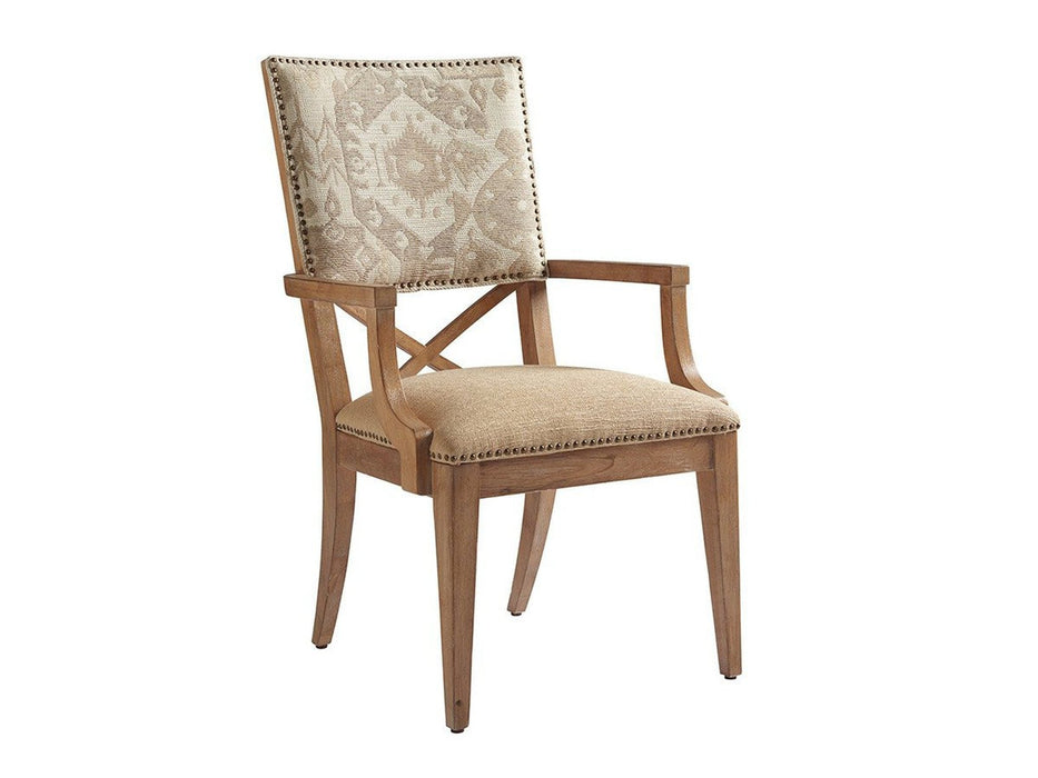 Tommy Bahama Home Los Altos Alderman Upholstered Arm Chair As Shown