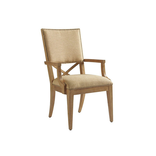 Tommy Bahama Home Los Altos Alderman Upholstered Arm Chair Customizable