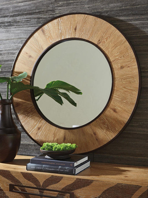 Tommy Bahama Home Los Altos Carins Round Mirror