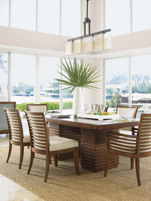 Tommy Bahama Home Ocean Club Peninsula Dining Table