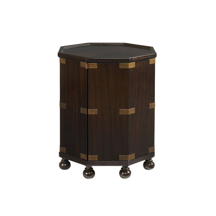 Tommy Bahama Home Royal Kahala Pacific Campaign Accent Table