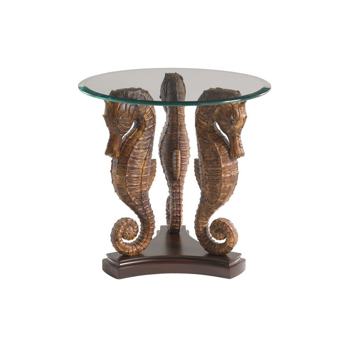 Tommy Bahama Home Royal Kahala Sea Horse Lamp Table