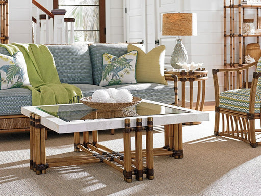 Tommy Bahama Home Twin Palms Weston Cocktail Table