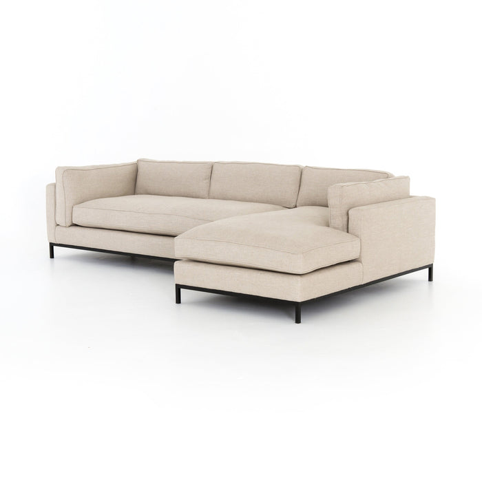 Four Hands Grammercy 2 PC Chaise Sectional