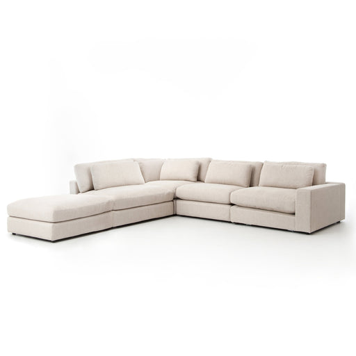 Four Hands Bloor 4 PC Sectional with Ottoman