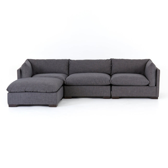 Four Hands Westwood 3 PC Sectional with Ottoman