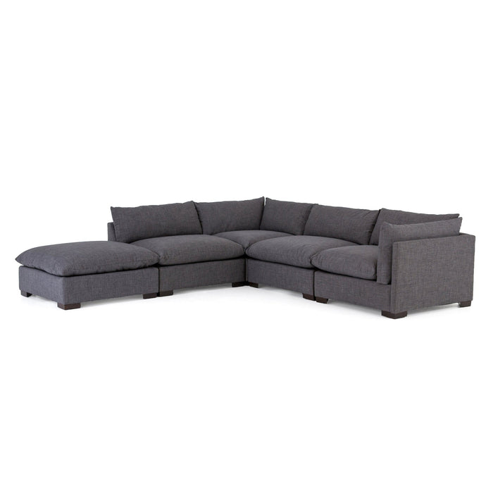 Four Hands Westwood 4 PC Sectional with Ottoman