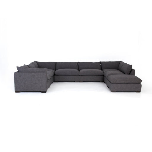 Four Hands Westwood 7 PC Sectional with Ottoman